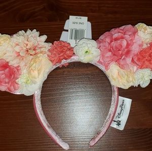 Disney Park Flower Minnie Mouse Ears